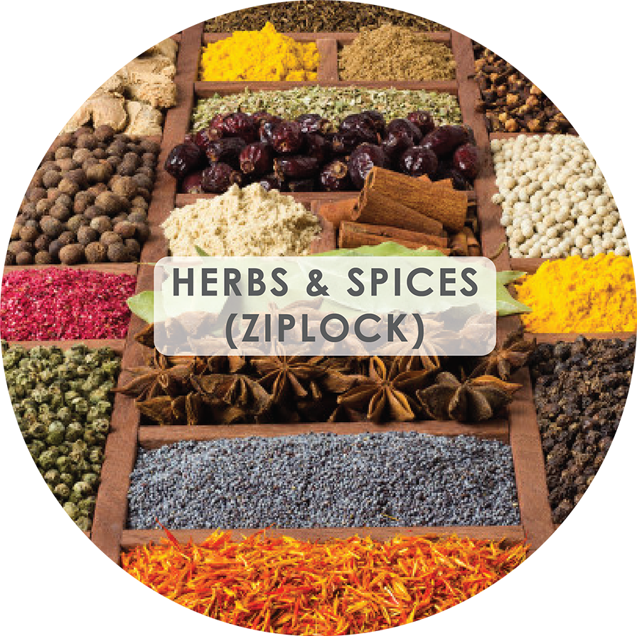 Herbs and Spices (Ziplock)